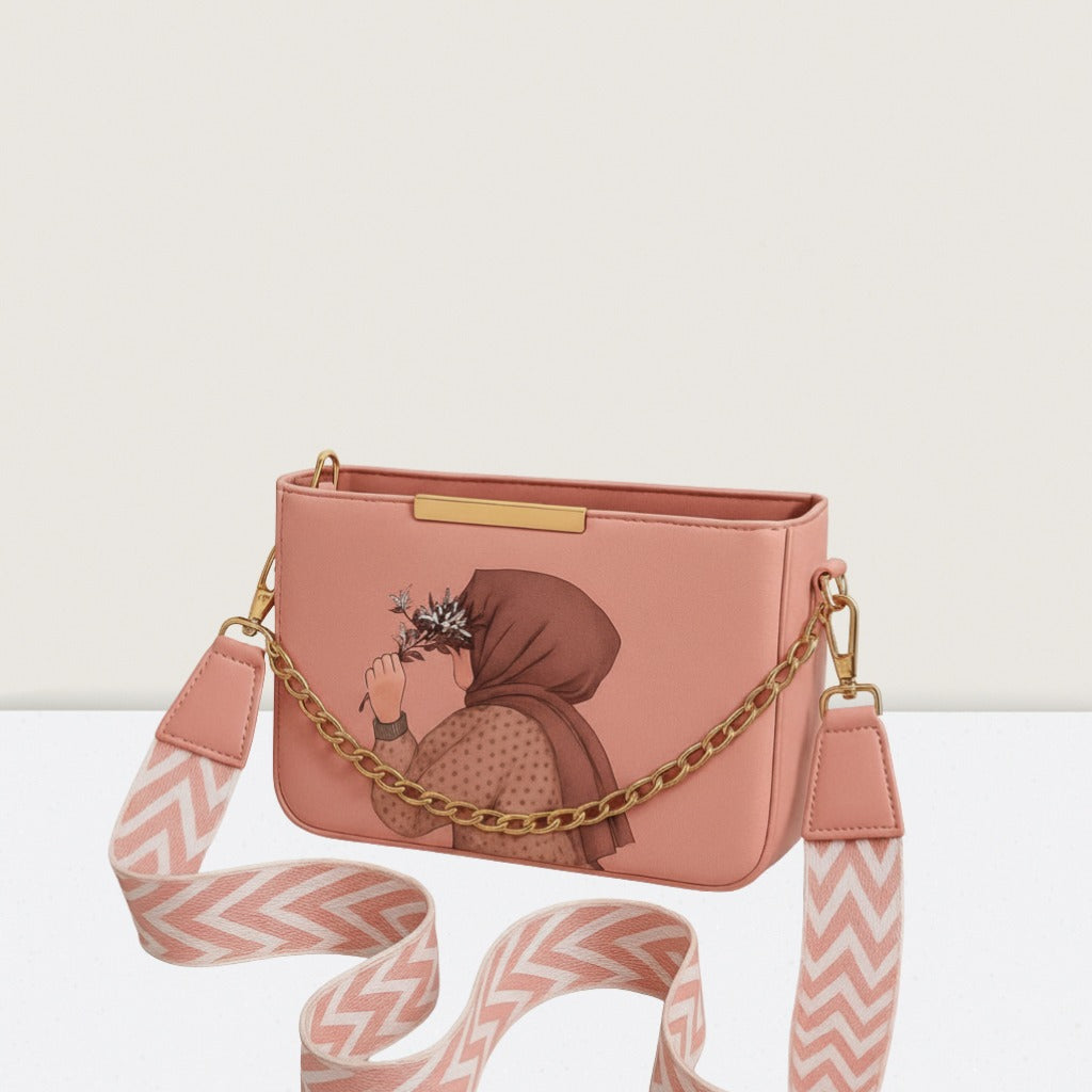 Hijab Canvas Cross Body Bag