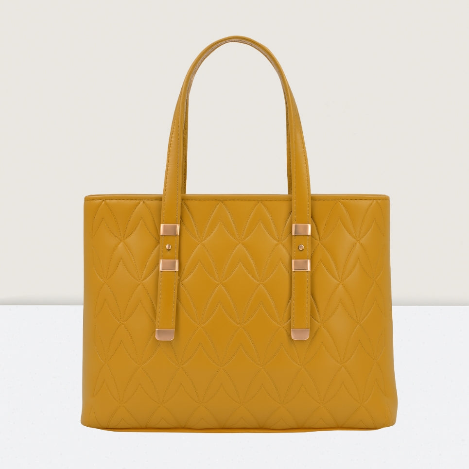 The Mustard Formal Tote Bag