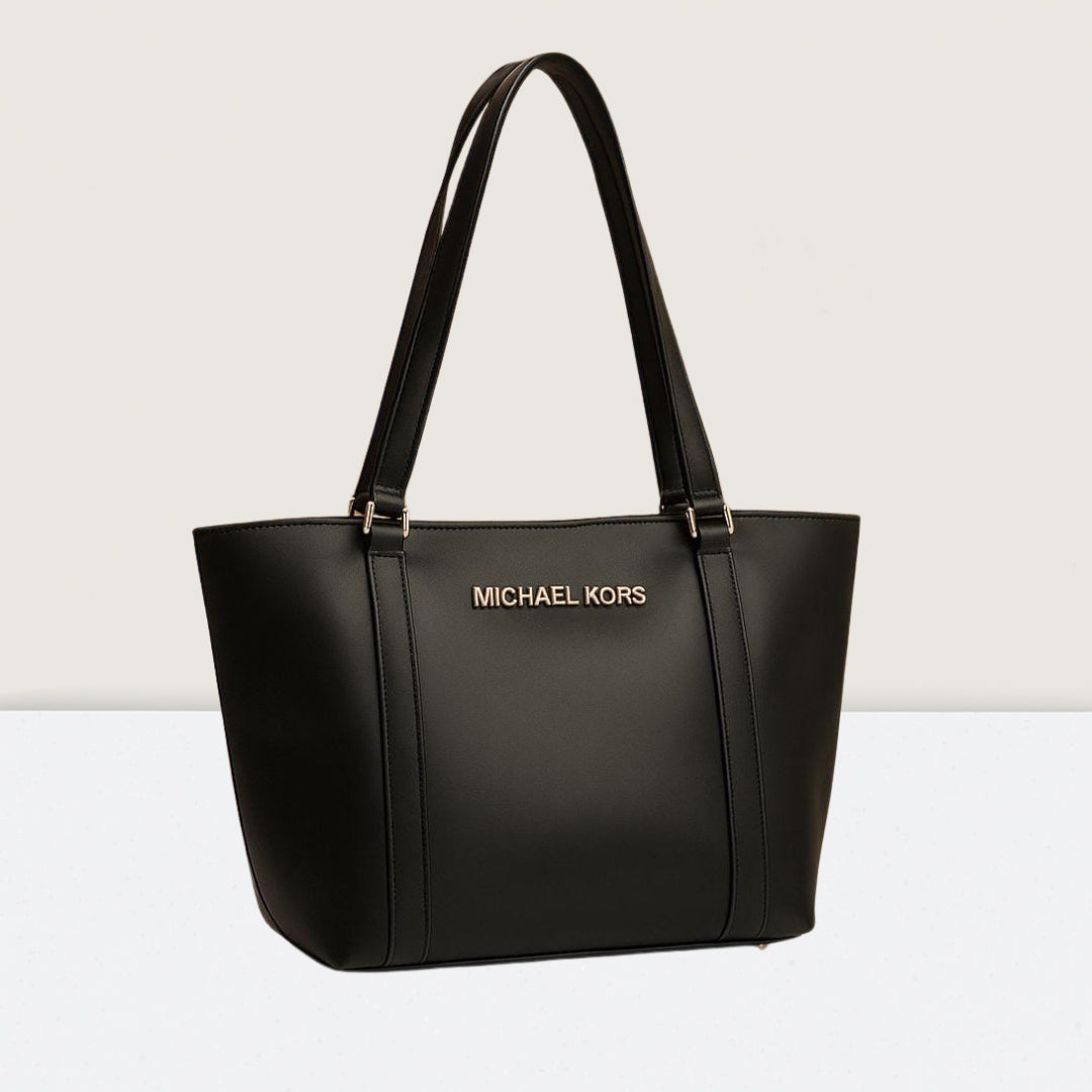 Simple Black Tote