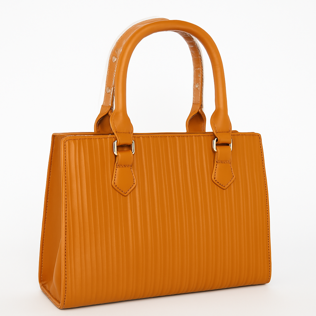 The Glossy Noir Handbag