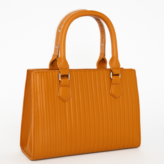 The Glossy Noir Handbag