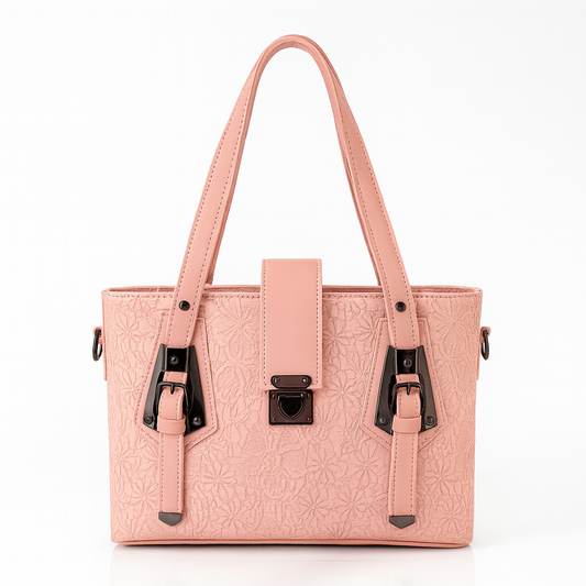 Pink Fluer Tote