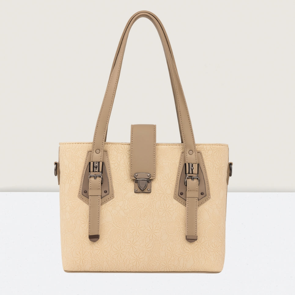 The Beige Fluer Tote