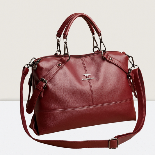 Maroon Formal Ladies Beauty Handbag